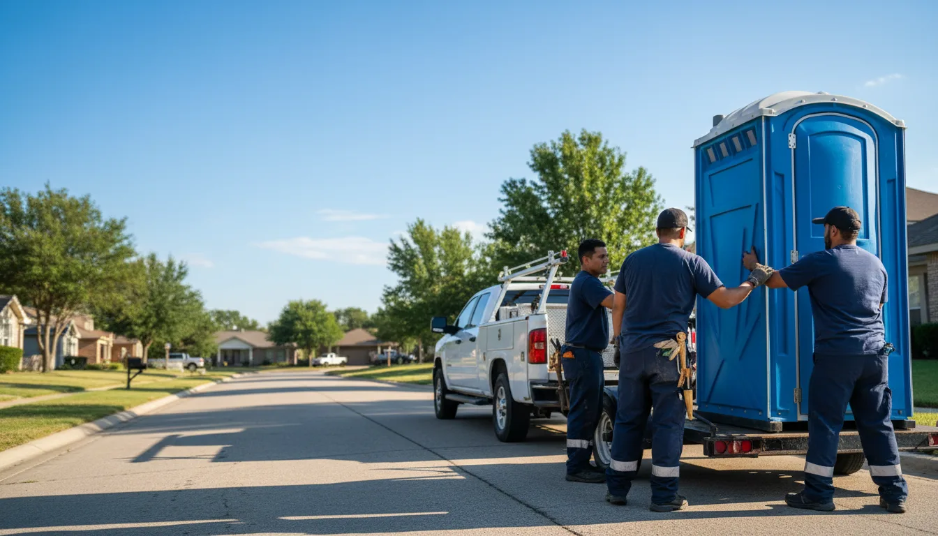 Portable Toilet Rental in Lawndale, IL near me